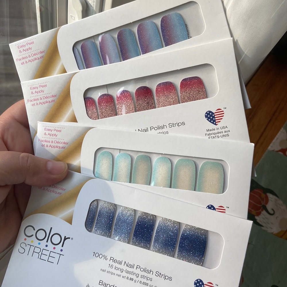 Color Street - It takes Tucson, Nuclear Fushian, Midnight Swim, Arctic Evening